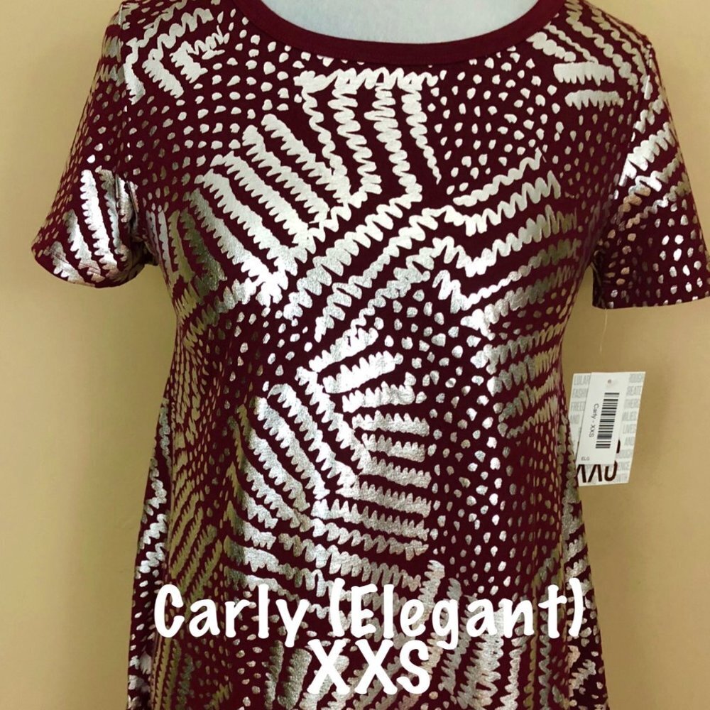LuLaRoe Elegant Collection Carly Dress brand new with tags
